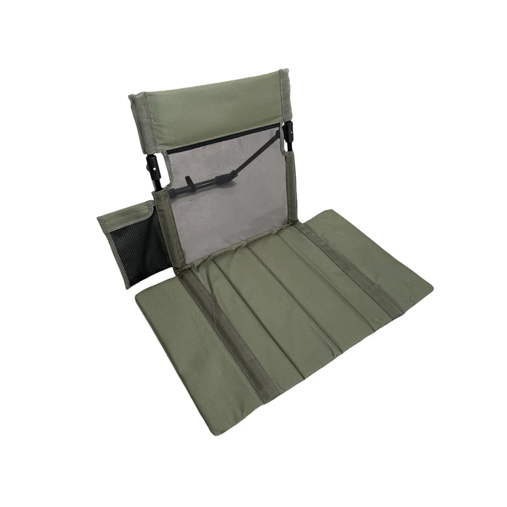 Chaise de Sol Pliante — Le Siège de Terrain