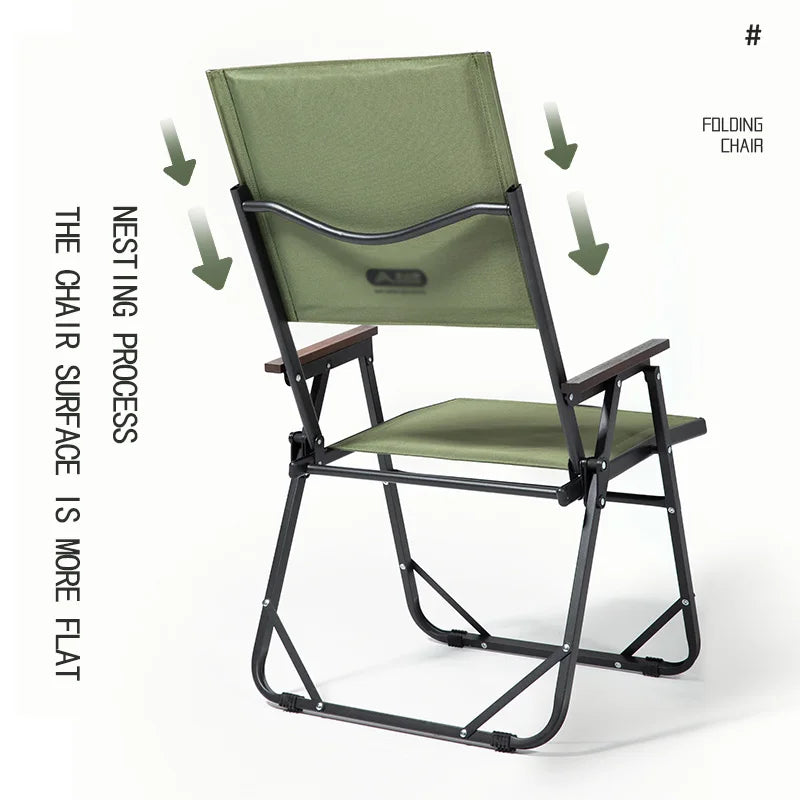 Chaise Pliante Kermit Camping — Édition Aventure