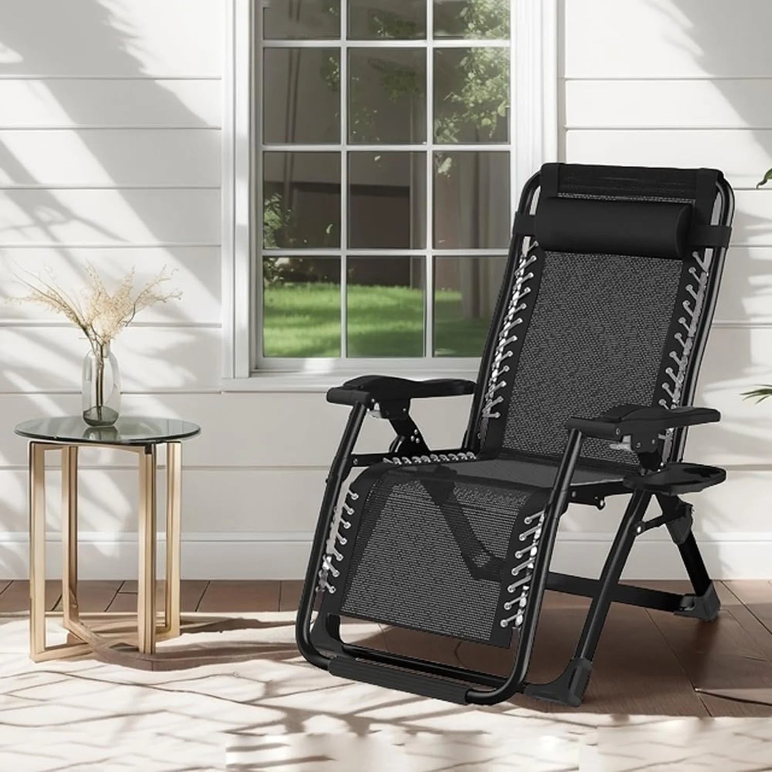 Bain de Soleil Pliant Réglable — Détente Absolue