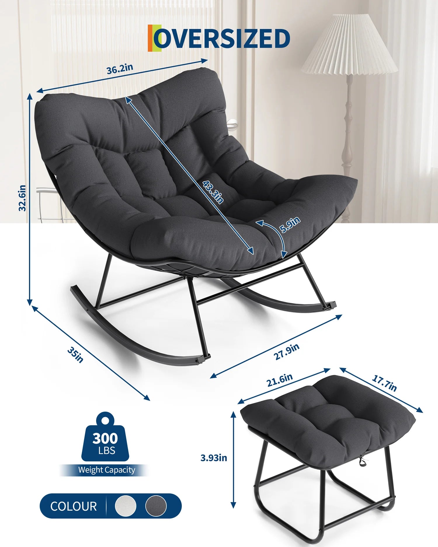 Fauteuil Suspendu Œuf en Rotin — Élégance Extérieure