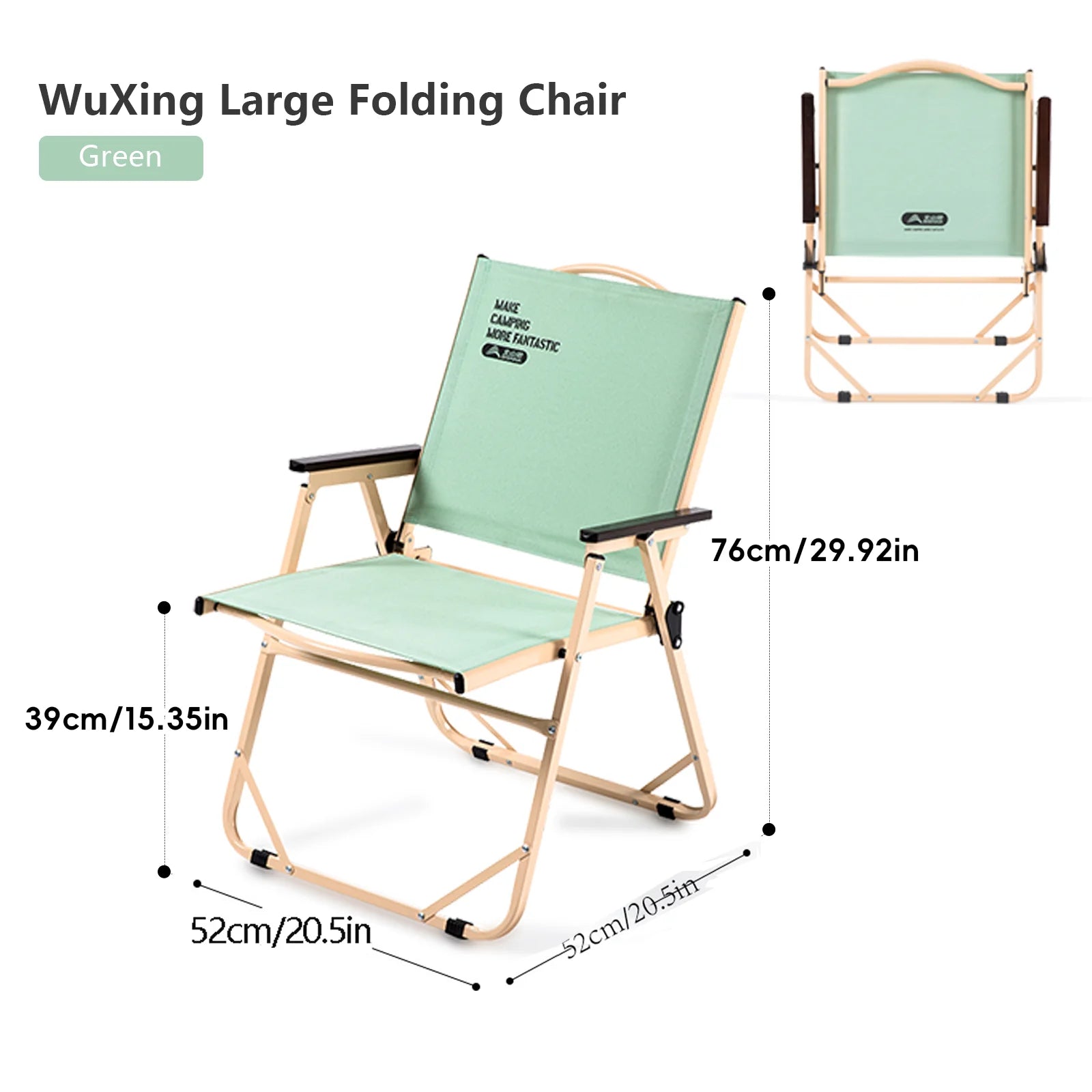 Chaise Pliante Kermit Camping — Style Bivouac