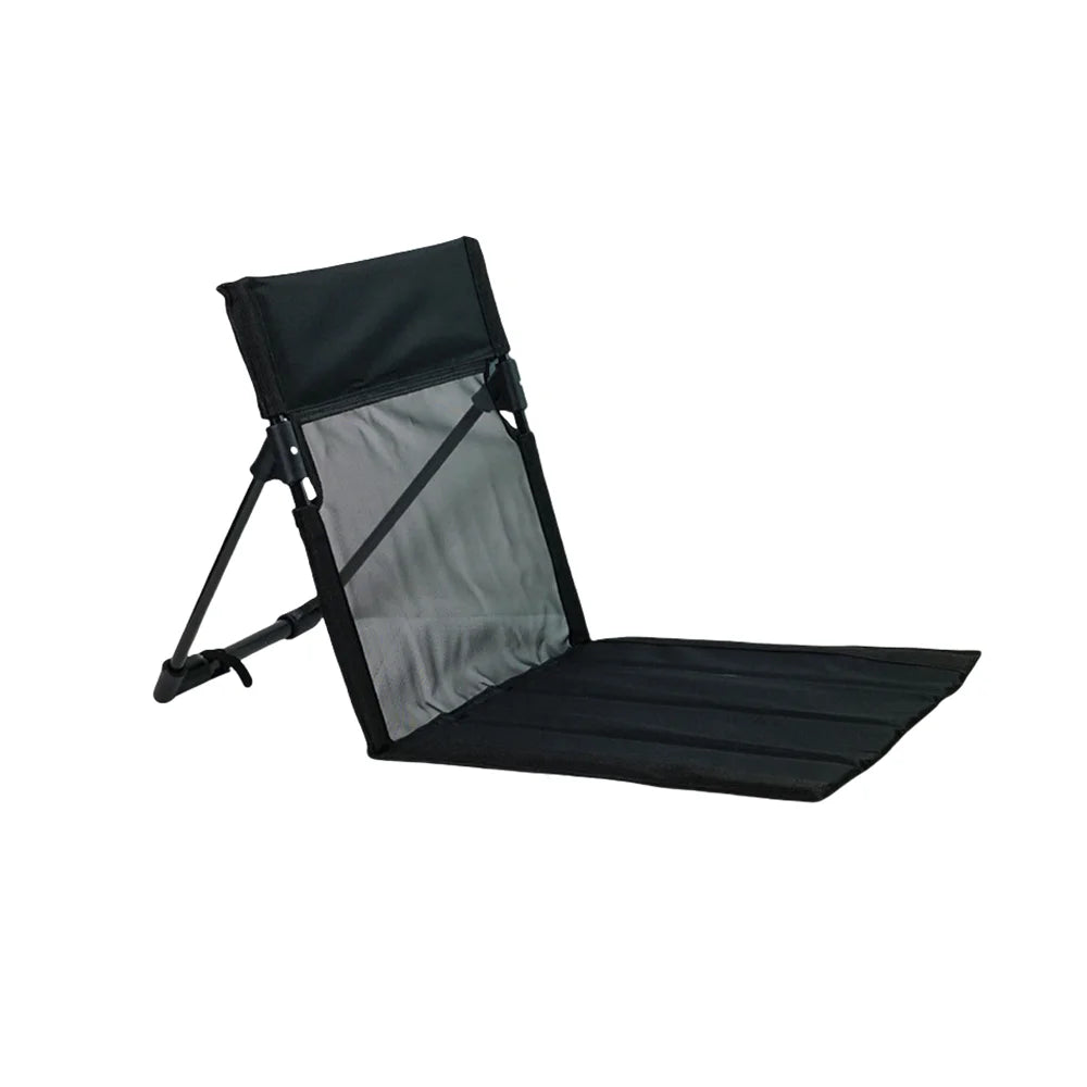 Chaise de Sol Dossier Bas — Légère & Résistante